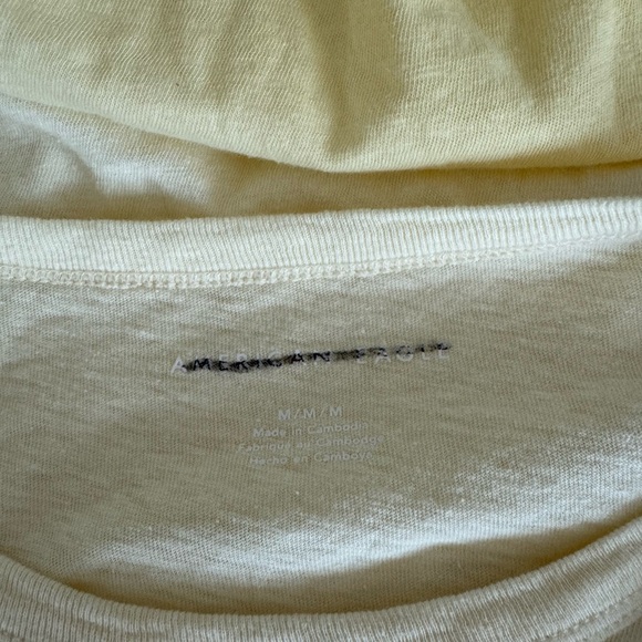 American eagle short sleeve tee - dip-dyed butterfly oversized medium - Picture 9 of 9